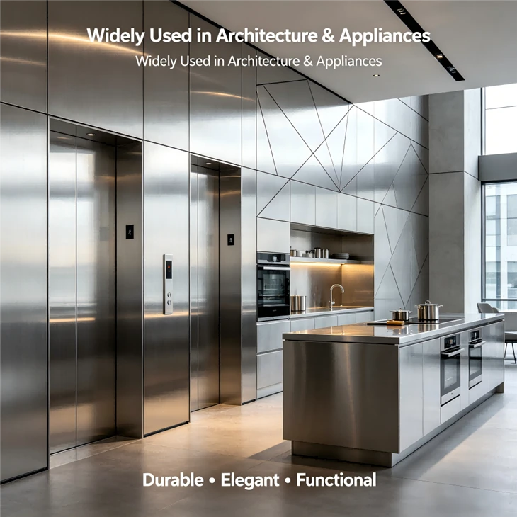 Stainless Steel Brushed Finish Sheet & Plate Supplier | #4 Satin Finish Stainless Steel Manufacturer suppliers